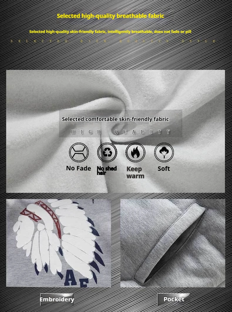 Herren-Fleecejacke mit Sherpa-Futter, verdickter karierter Kapuzenpullover, warmer Wintermantel, langärmelig, Outdoor-Mode – Detail 10