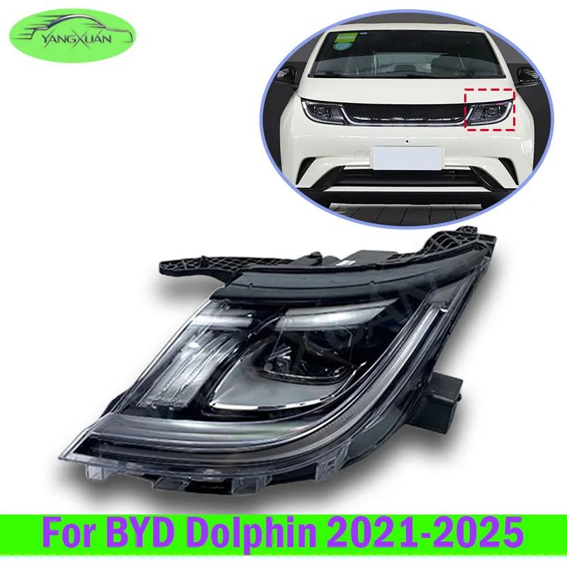 Front Head Light Headlamp Head Lamp Headlight Assembly For BYD Dolphin 2021-2025