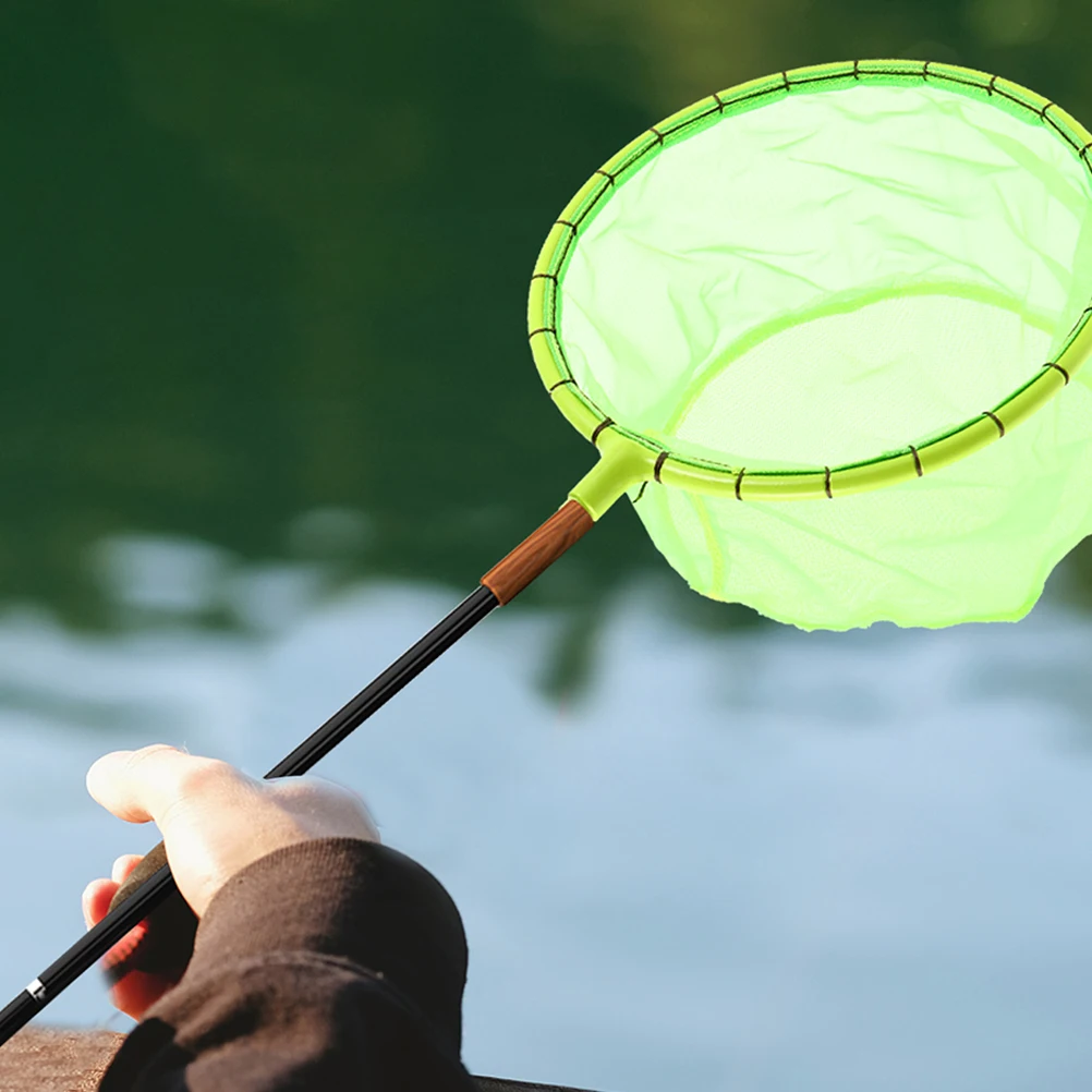 

Fishing Net Pouch Removable Head Exquisite Craftsmanship for Fish Shrimp Outdoor Professional Personal Use Gift