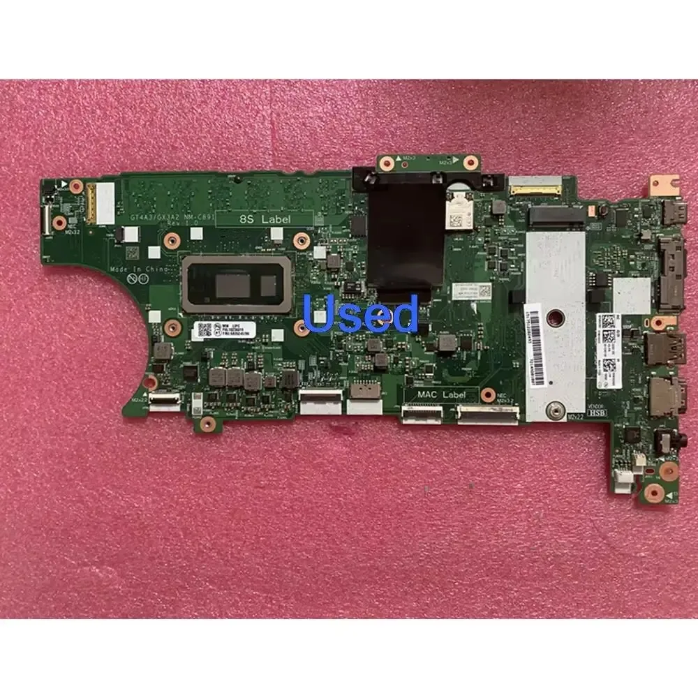 

Used For Lenovo ThinkPad T14s X13 Gen 1 Laptop Motherboard i5-10210U RAM 16G 5B20Z45786