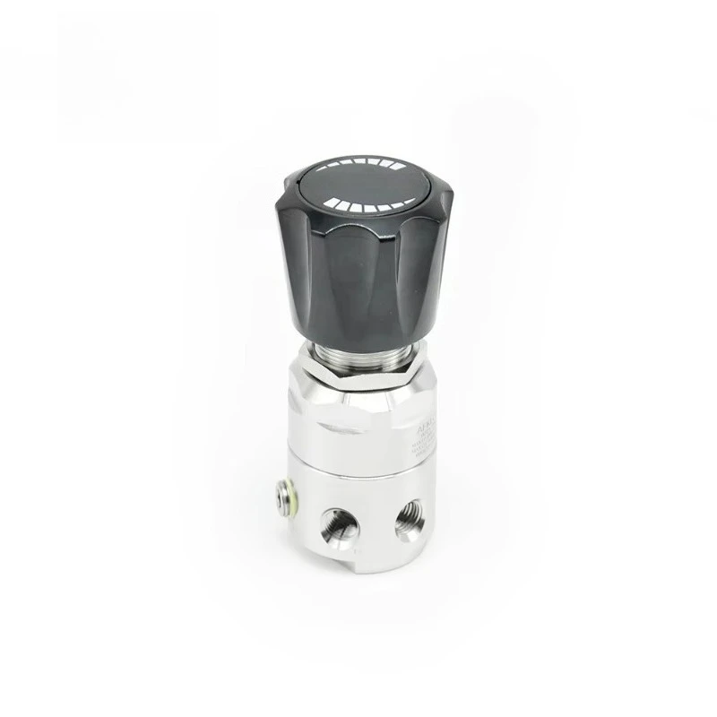 Single Stage Gas Pressure Regulator No Gauge 200bar 305bar for Ar C2H2 He H2 N2 NH3 O2 Air CO2 Gas Control