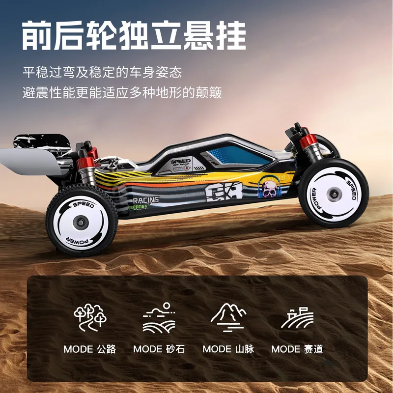

Hot Wltoys 244016 Remote-Controlled High-Speed 1:24 Electric Competitive High-Speed Remote-Controlled Toy Car