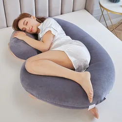 3D Three-dimensional Waist Pillow, Maternity Side Sleep Pillow, Large C-shaped Maternity Pillow, Postpartum Breastfeeding Pillow