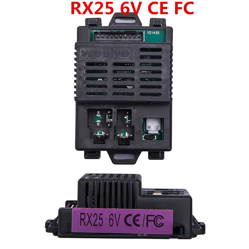 Weelye RX25 6V เด็กไฟฟ้ารถ2.4G บลูทูธรีโมทคอนโทรล,นั่งของเล่น Controller เปลี่ยนชิ้นส่วน