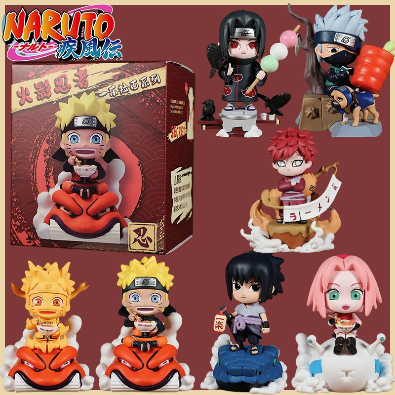 Горячая новинка: Официальная серия аниме-фигурок Ichiraku Ramen из Наруто: Шиппуден в закрытой упаковке — модный коллекционный декор для рабочего стола, игрушка-подарок для детей