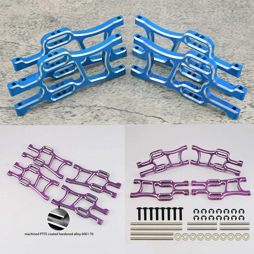 

RCAWD Front Rear Suspension Arm A-arm For 1/10 Redcat Volcano EPX PRO 08055 108819 08056 108821 For HSP 94108 94111 Upgrade Part