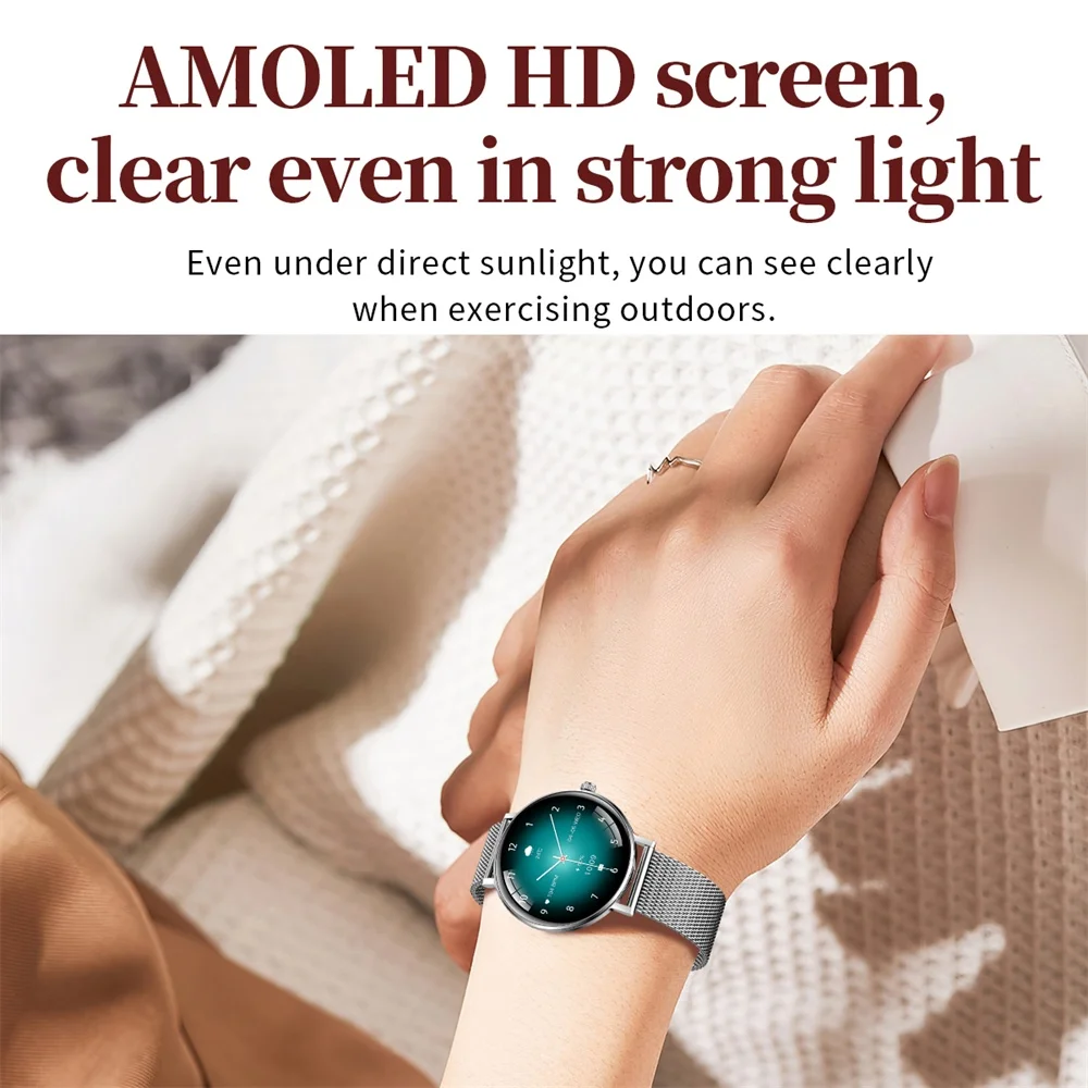 1.32-inch Smartwatch Bluetooth Call Health Monitoring Menstrual Tracking Multi Sport Mode Information Synchronization Reminder