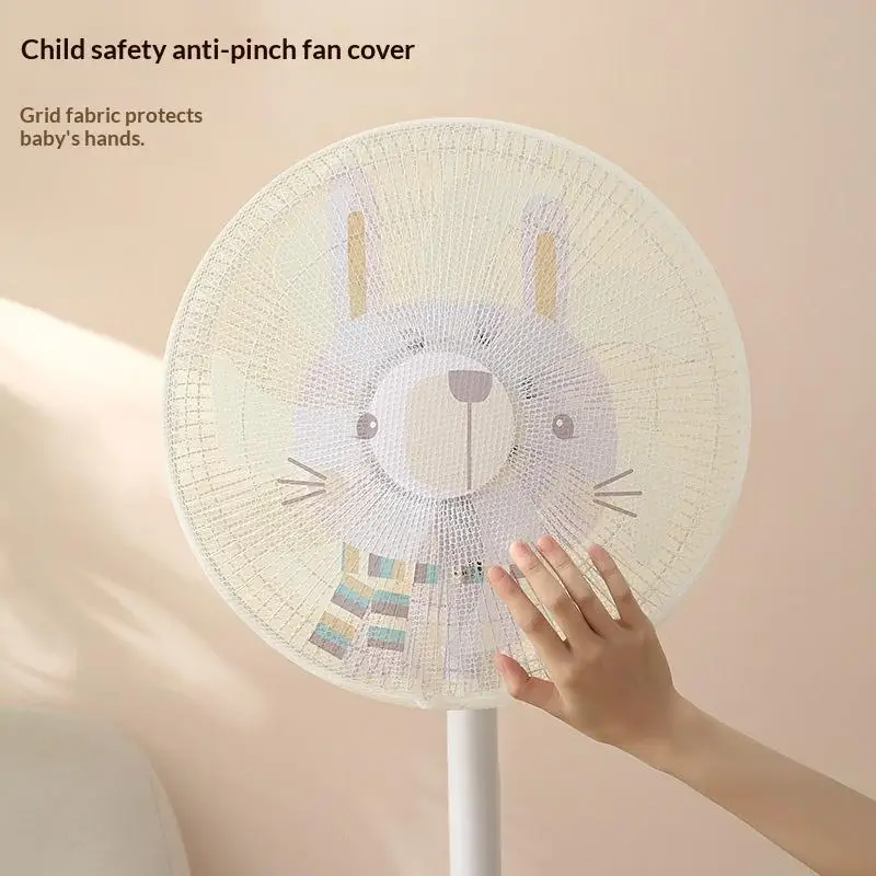 Eletric Covers Electric Fan Protective Nets Anti Pinch Hand Safety Pinch-proof Stand Fan Covers Fan Guard Storage Bags