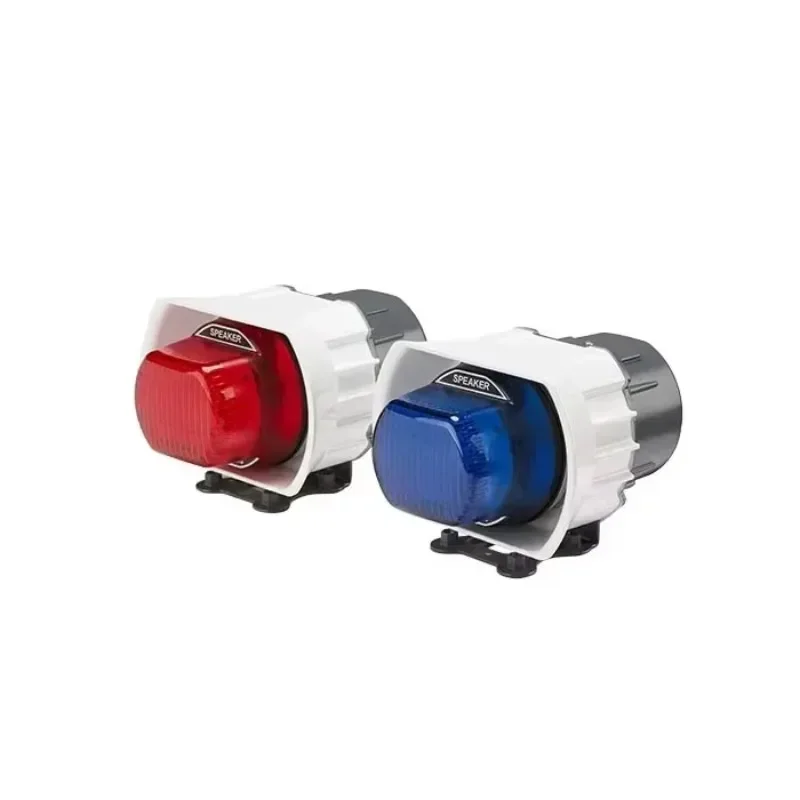 In stock SENKEN Factory Direct Waterproof 12V R10 Approved 25W+25W Motorcycle Flashing Light Alarm Siren Speaker