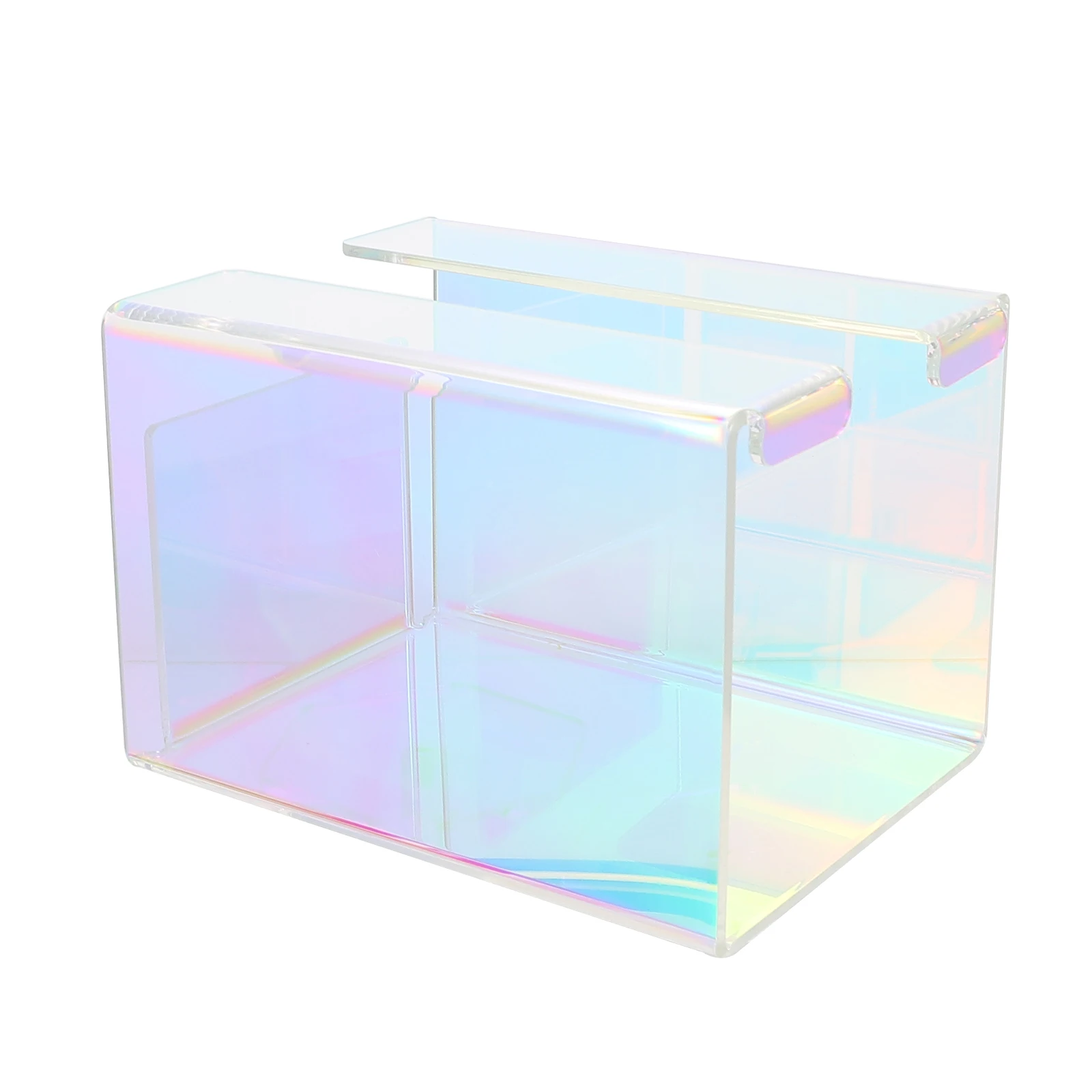 

Colorful Tissue Box Foldable Recycled Home Decor Plastic Container Multi Purpose Napkin Holder Storage Solution