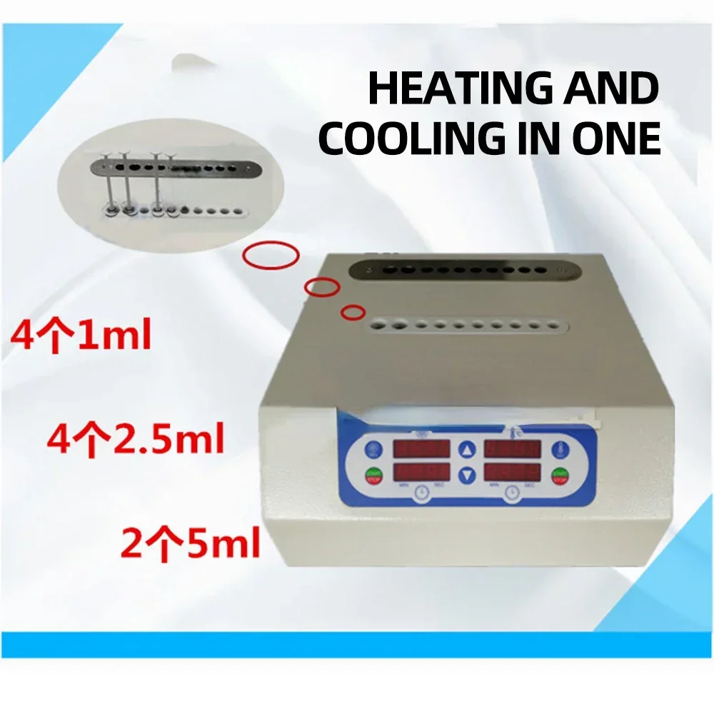 Heating Plasma Gel Maker Prp Ppp 1ml 2.5ml 5ml Portable Bio Filler Plasma Machine Thermostatically Cooled Hyaluronic Acid Maker