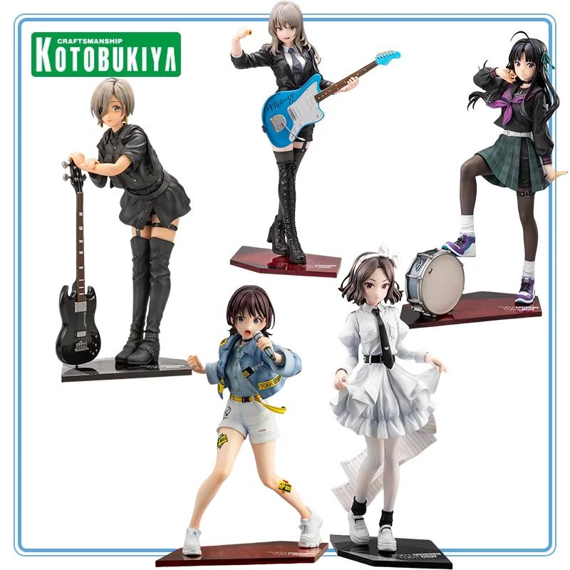 

KOTOBUKIYA Original Girls Band Cry Kawaragi Momoka Rupa 1/7 Anime Cartoon Garage Kit Action Figure Gifts Toys Model Model Toys