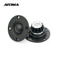 AIYIMA 2 Altavoces Portátiles de Audio de 52 mm, 6 Ohmios, 30 W, Tweeter de Cúpula de Seda, Altavoz de Agudos ABS con Radiador de Aluminio