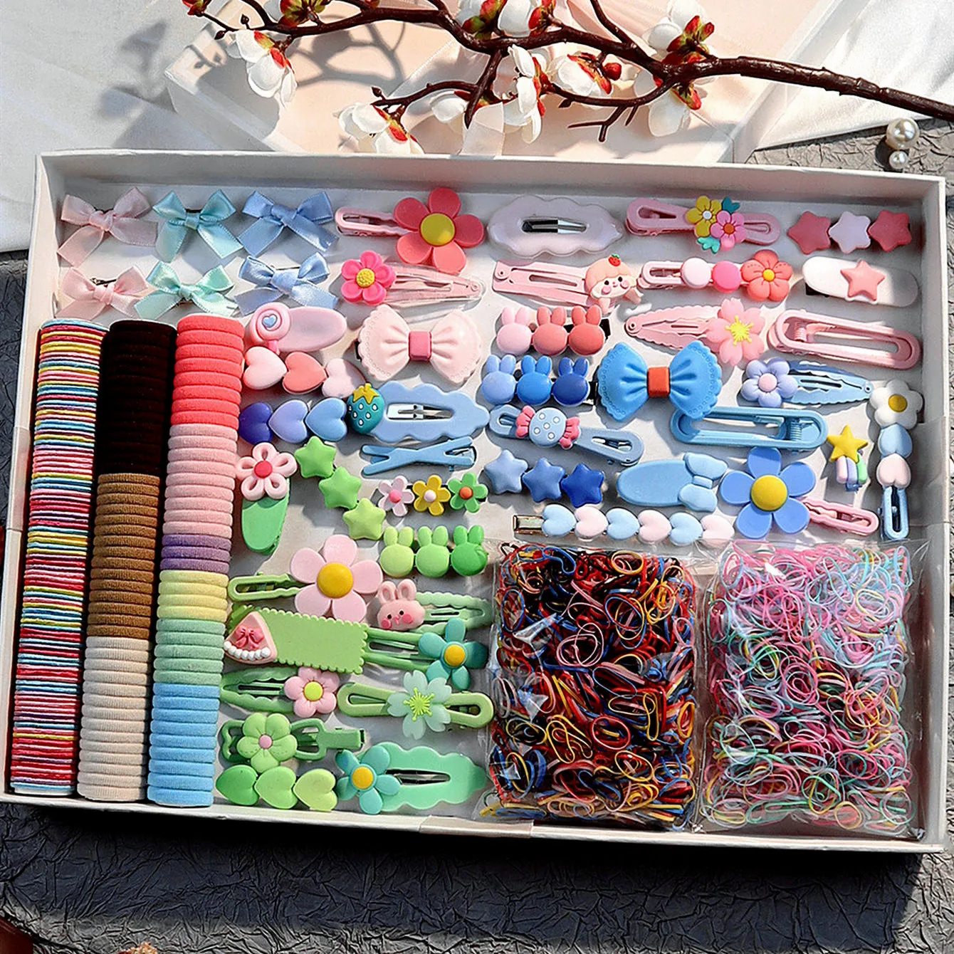 

2170PCS Seamless Headband, Hair Accessories, Hair Clips, Disposable Headband, Gift Knot Hair Clip Hair Accessory Combination