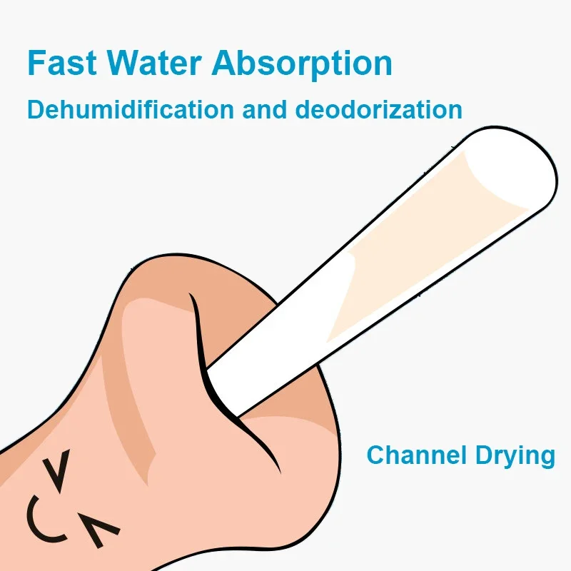 남성용 항공기 컵, 빠른 건조 흡수 스틱, 자위기구 수분 흡수 및 탈취 제품