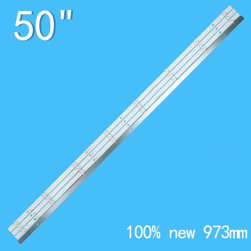 แถบไฟแบ็คไลท์ LED สำหรับ50G7N CRH-ZG50G7N3030080494KREV1.1 JL.D50081330-002AS-M-V01 LB-C500-G7N-U-R-8