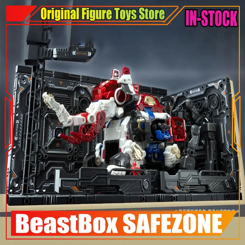 52TOYS Beastbox BB-74 Safezone Deformation Toys Action Figure Collectible Mammoth Deformation Converting Robot Toy Kid Xmas Gift