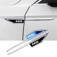 Auto Door Fender Side Blade Badge Car Body Sticker for MG HS Motors MG ZS GS MG5 6 7 mg3 Gundam 350 Parts TF GT car Accessories