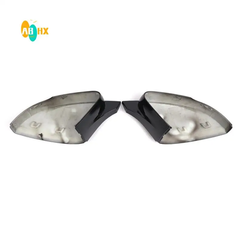 

ABHX-Rear View Mirror Cover Caps 6R0857537B 6R0857538B For VW Polo 2009-2017 UP 2016-2021 Side Mirror Cover