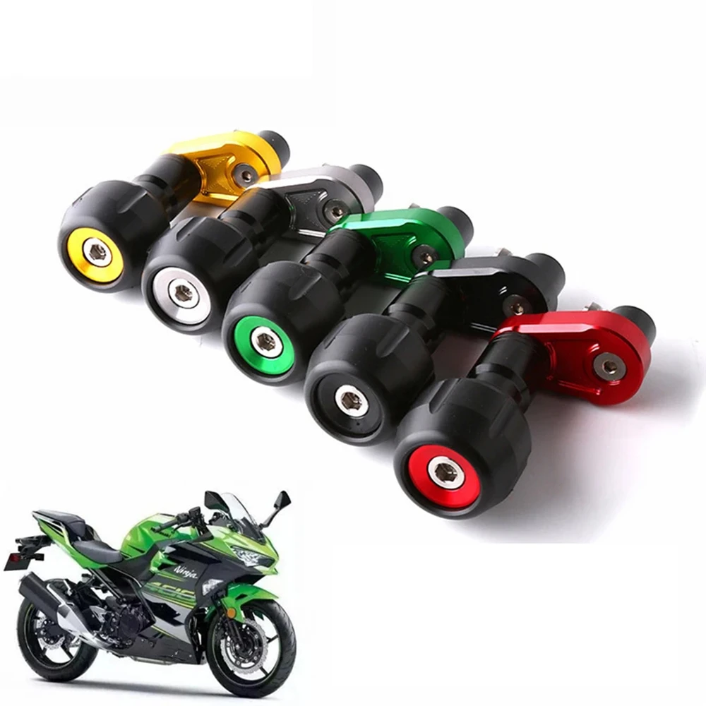 

Новый слайдер для рамы мотоцикла Ninja400, падающий бампер, защита от ударов, защита для Kawasaki Ninja 400 Z400 2017-2021