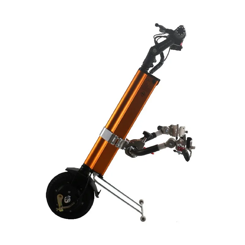 

Wheelchair front Q6 drive trailer head, disabled sports folding wheelchair moped electric car head