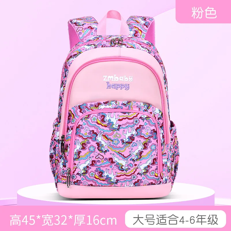 Chinese Style Retro Children Orthopedic School Bag For Teenager Boys Girls 2 Size Student Backpacks Kids Schoolbags Mochila