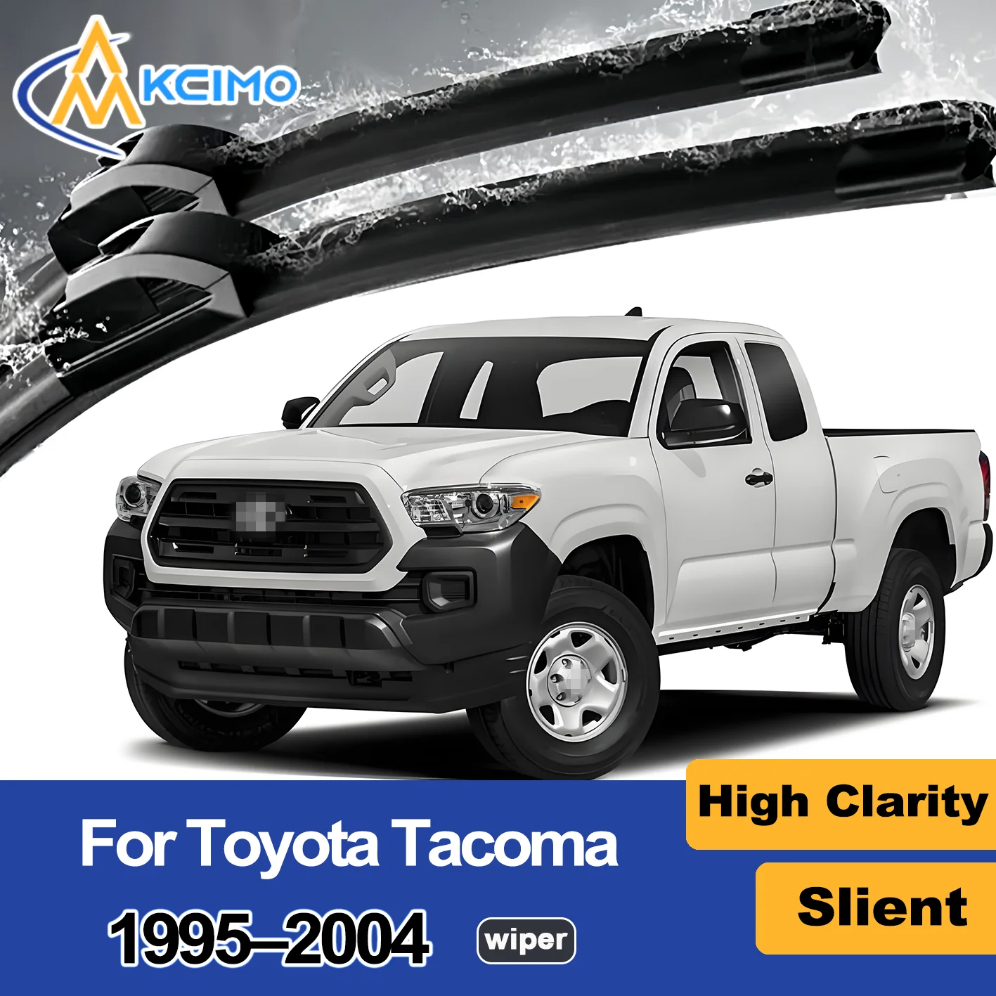

2PCS New Wiper Blades for Toyota Tacoma N140/N150/N160/N170/N190 1995-2004 Front Windshield Accessories 2004 2003 2002 2001 2000