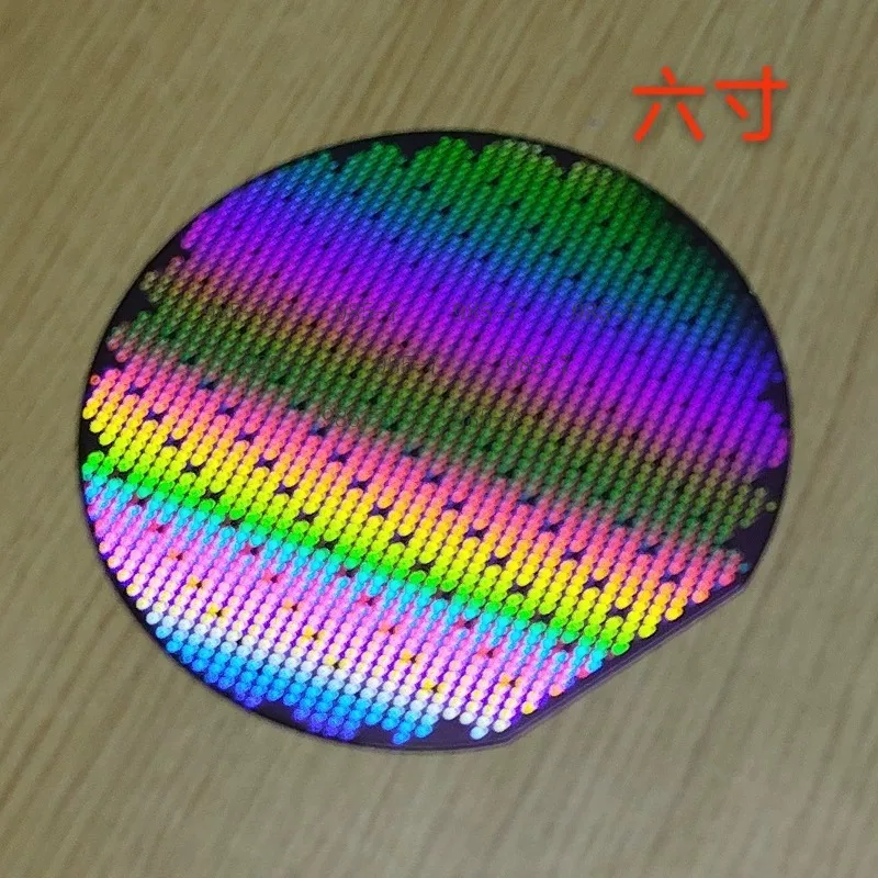 CMOS IC & CPU Chip Semiconductor Silicon Wafer, Teaching Accessory for Science Education