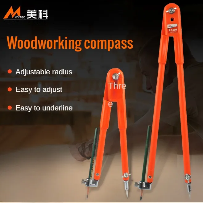 Máquina Profissional da Marcação do Círculo do Woodworking Grande Bússola Industrial 45cm 75cm
