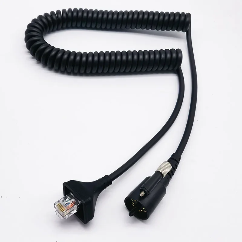 KMC-27 PTT Mic pengganti mikrofon kabel kabel untuk Kenwood TK-690 TK-790 TK-890 TK-5710 TK-5810 TK-5910 Radio Walkie Talkie