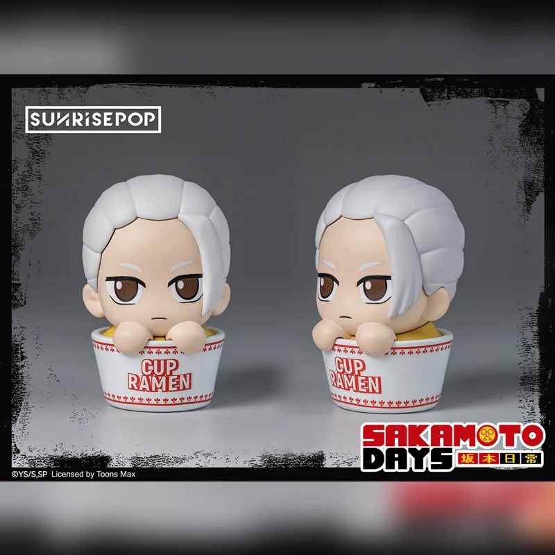 สินค้าพร้อมส่ง กล่องสุ่มฟิกเกอร์ Bandai Sakamoto Days รุ่น Q พร้อมฐานแม่เหล็ก ของแท้ น่ารัก สไตล์ชิบิ สำหรับตกแต่งโต๊ะทำงาน ของสะสม