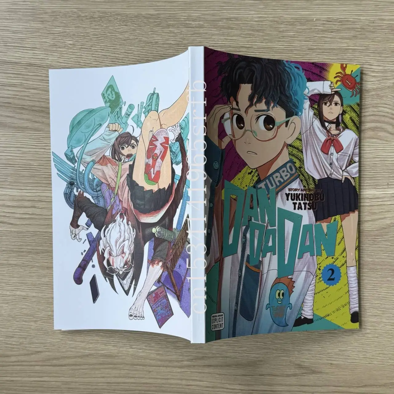 2 Volume Dan Da Dan 2 Yaiba Japan Fantasy Science Mystery Suspense English Version Manga Comic Book