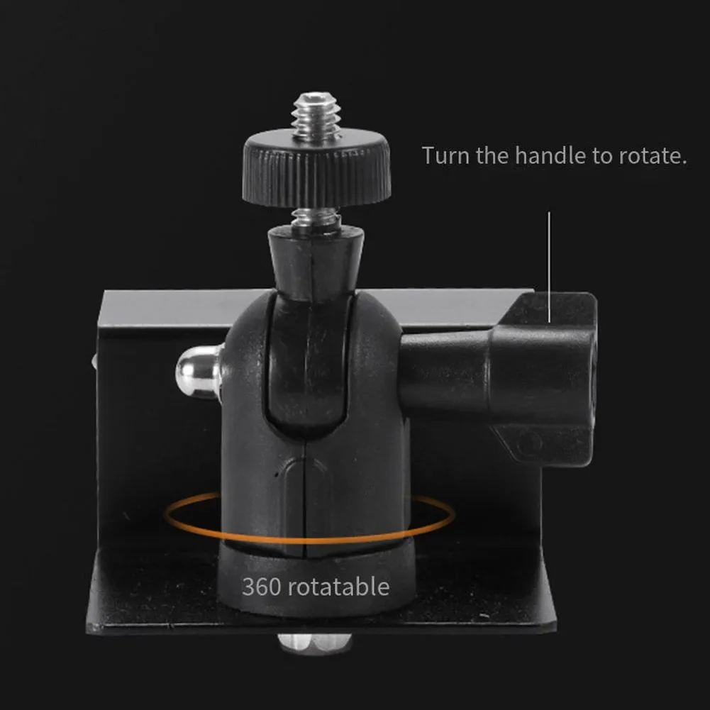 Weatherproof Gutter Mount Bracket With Screw Adapter Special Monitoring Bracket For Outdoor Security Cameras
