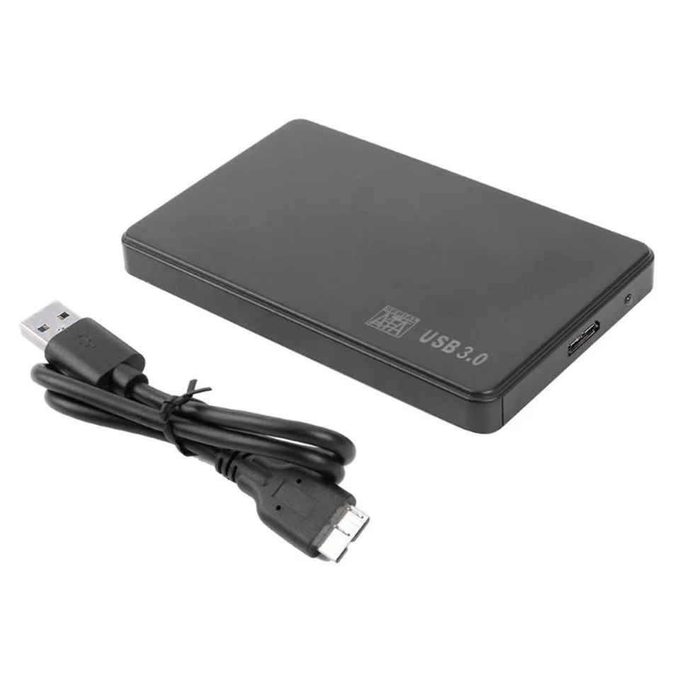 Boîtier de disque dur SSD USB 2.5 vers SATA de 3.0 pouces, 5Gbps, pour ordinateur portable et de bureau