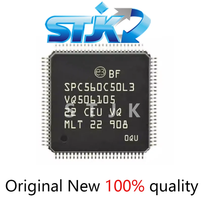 

SPC560C50L3 SPC560C50L3C6E0X MCU 32BIT 512KB FLASH 100LQFP