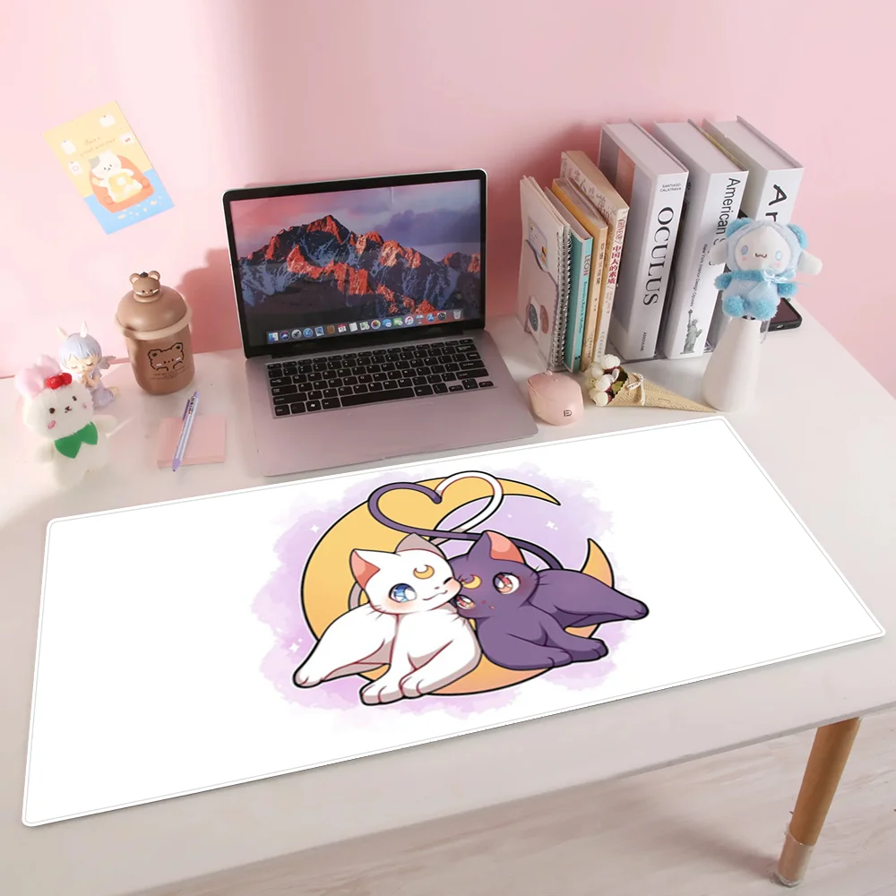 

L-Luna And A-Artemis Mousepad Mousepad New Arrivals Large Gaming Mousepad L XL XXL Gamer Mouse Pad Size For Keyboards Mat