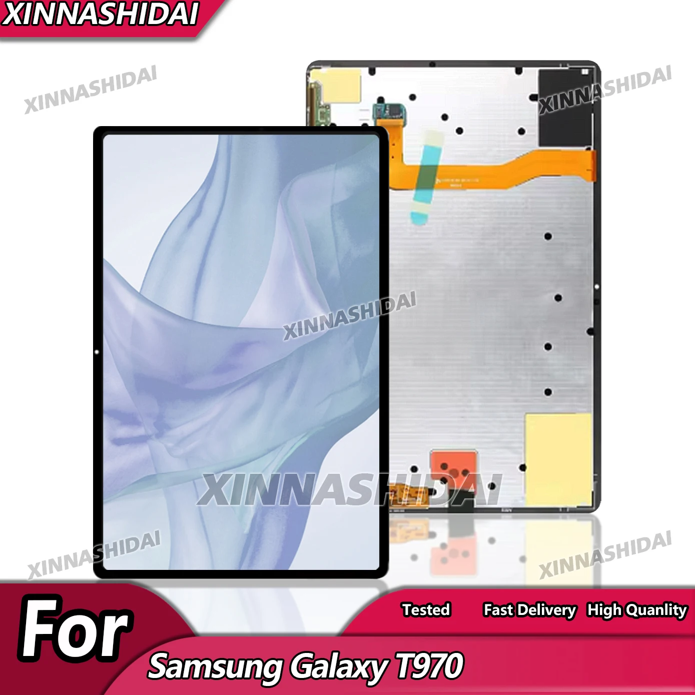 

12.4" Tested New Display For Samsung Galaxy T970 LCD Display Touch Screen Digitizer Assembly Repair Replacement