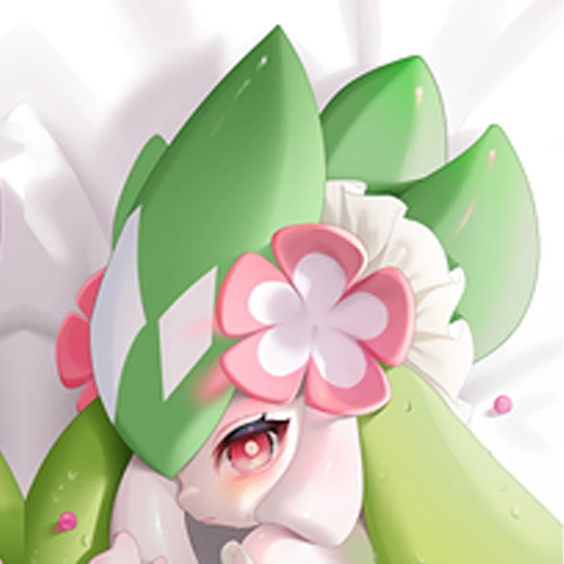 New Pattern Dakimakura Anime Lilligant/Hisuian Form Double-sided Print Life-size Body Pillow Cover Bedding Gifts