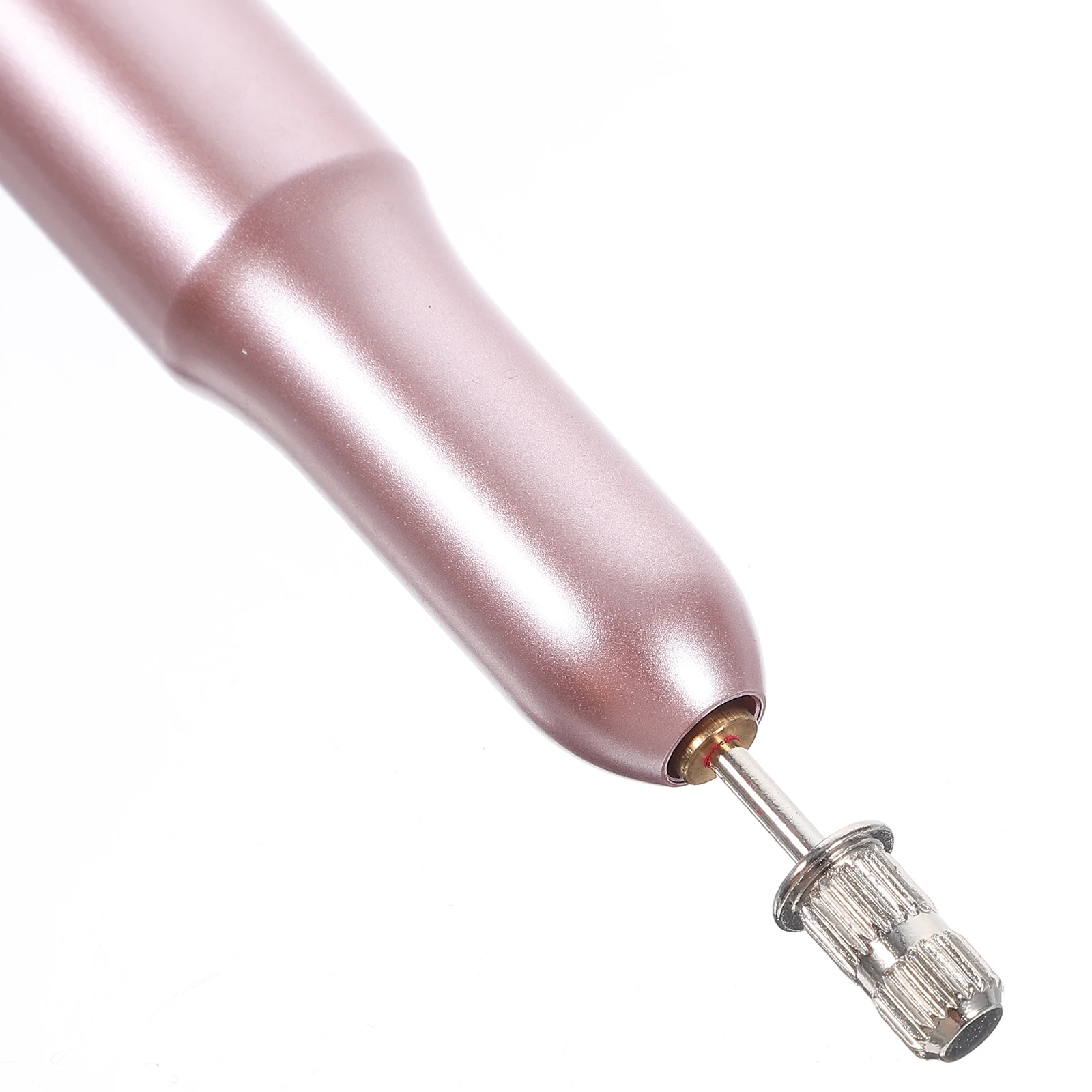 

1Pcs Mini USB Charging Nail Grinding Machine Rose Gold Pen Style Portable Nail Polisher Safe Manicure Pedicure Tool