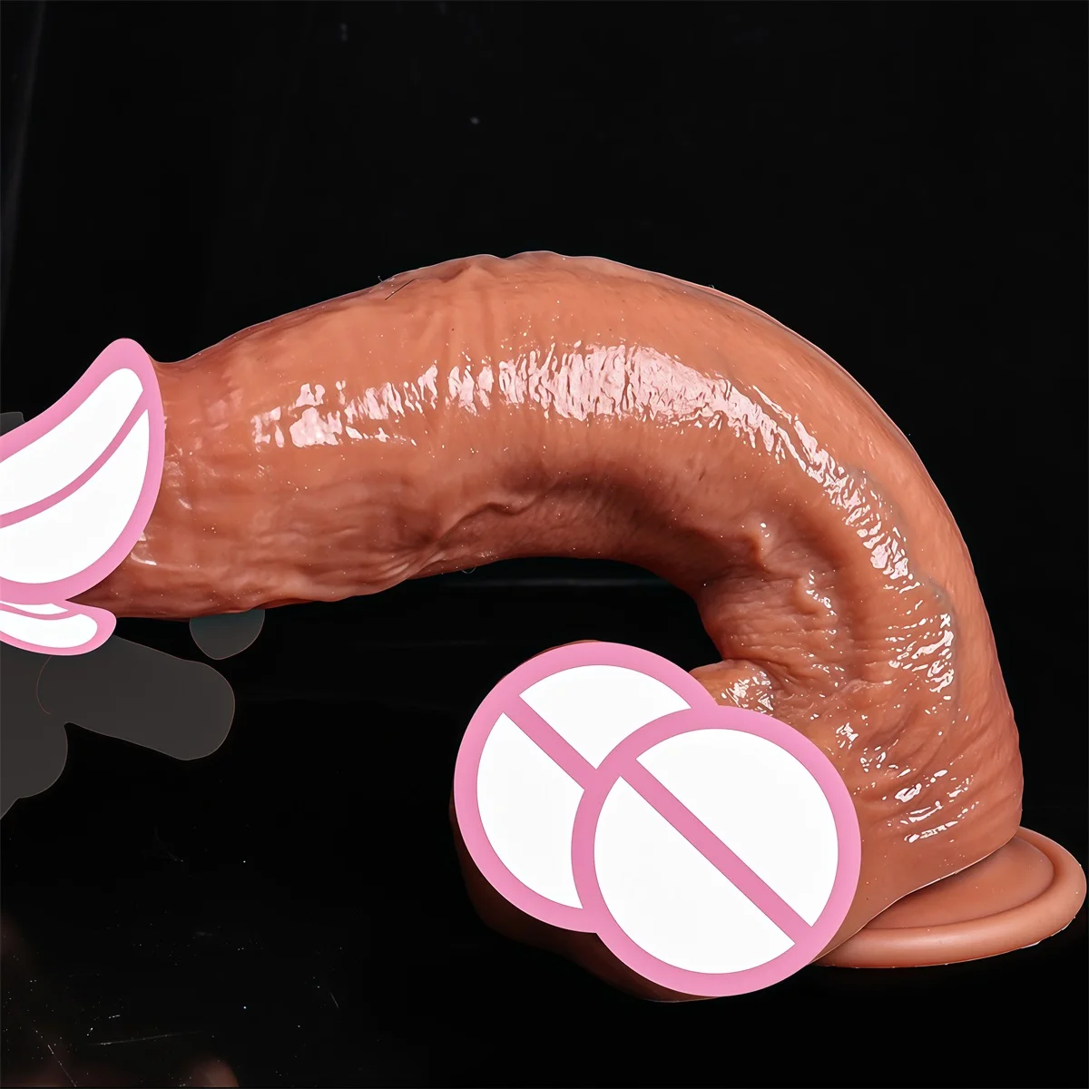 Super Real Skin Silicone Big Huge Dildo Realistic Suction Cup Cock Male Artificial Rubber Penis Dick Sex Toys for Women Vaginal