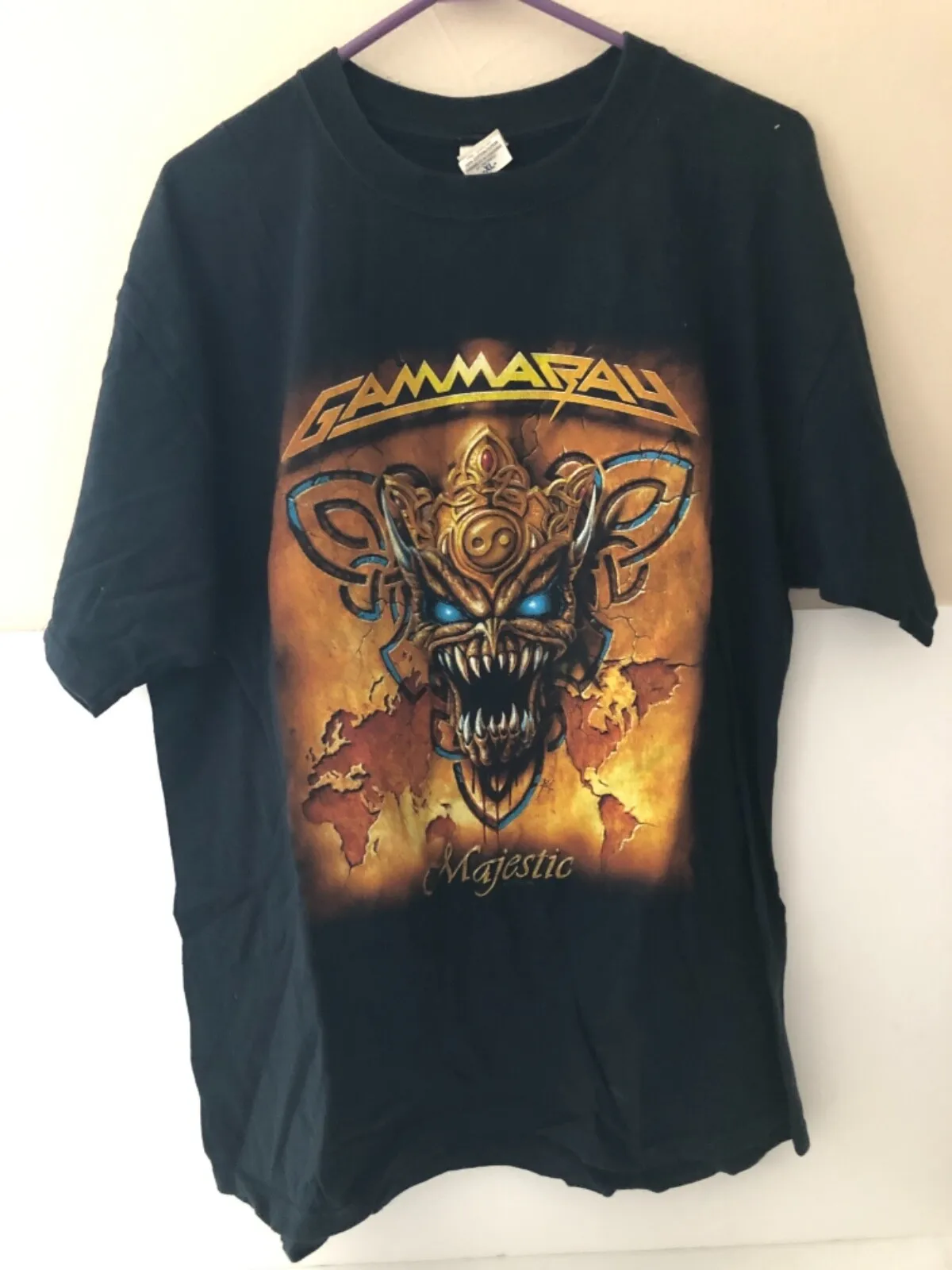 2005-2006 gamma ray majestic world tour concert shirt sz xl