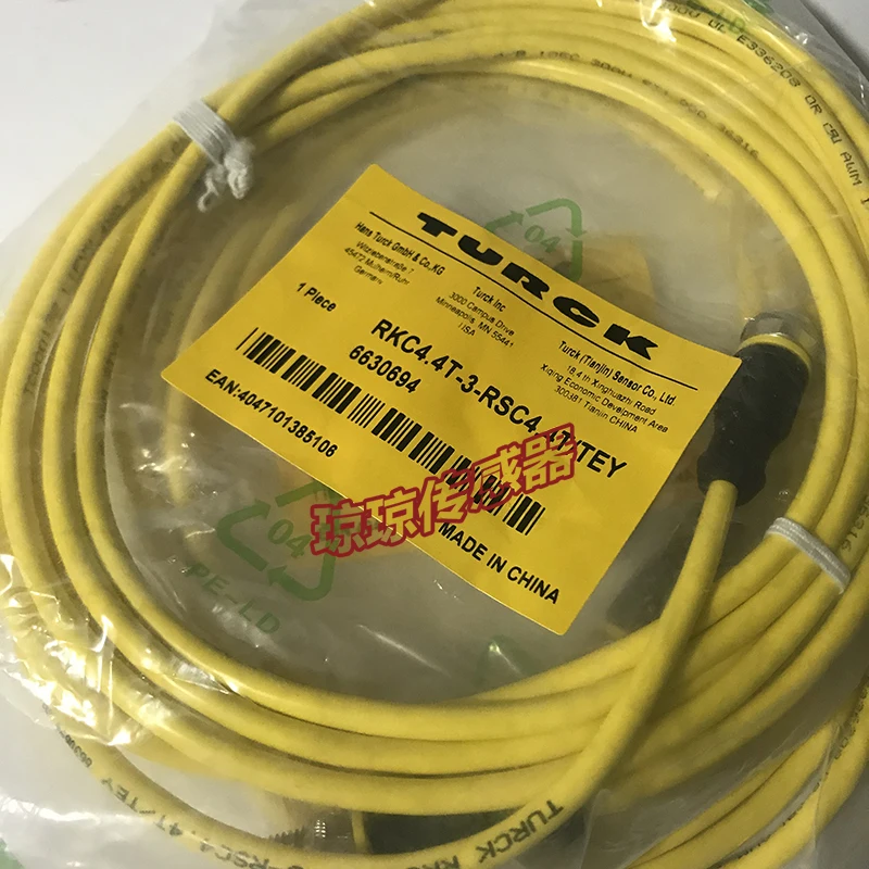 RKC4.4T-3-RSC4.4T-TEY Turck TURCK Cable RKW4M-0.5-RSC4.4T-TXY