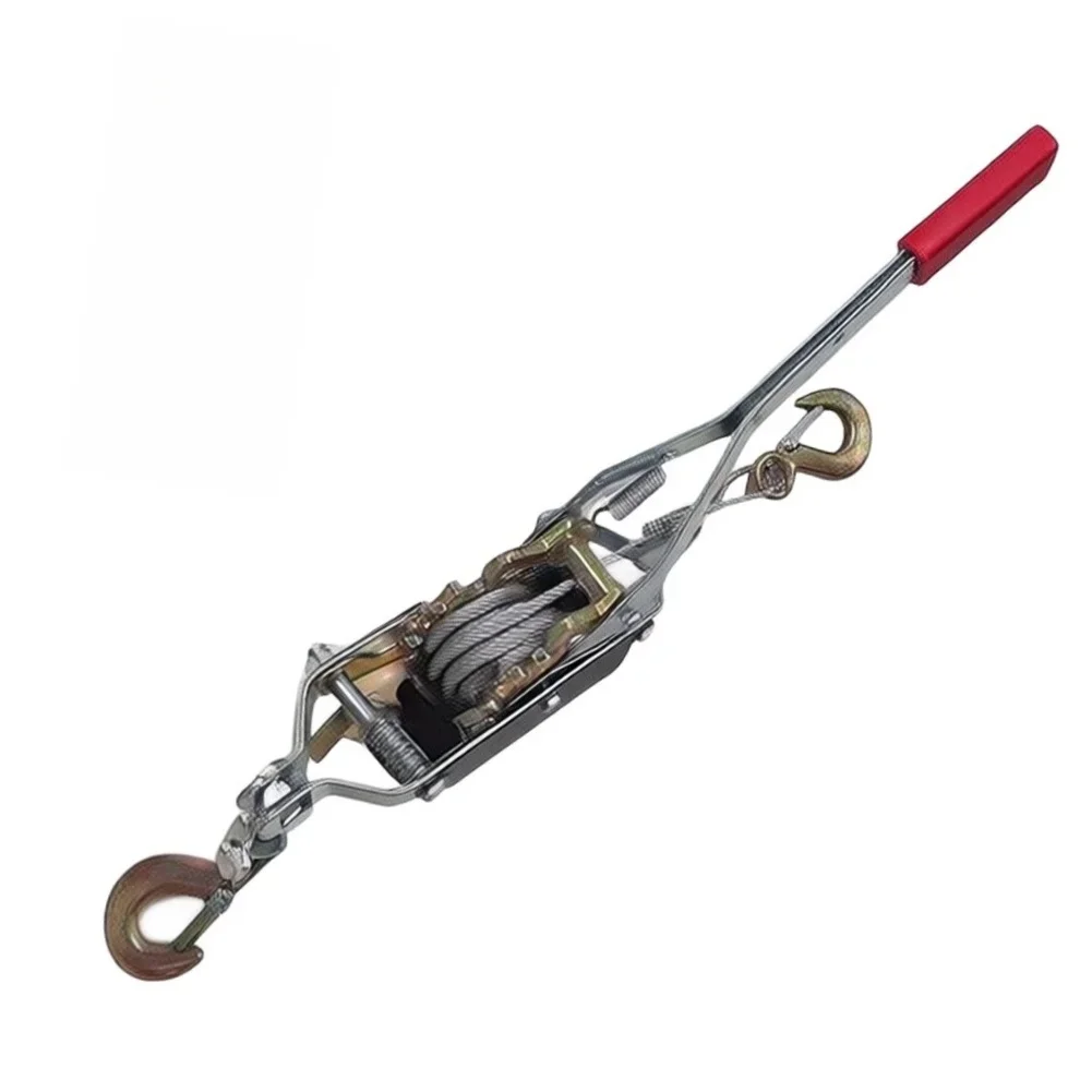 Heavy-Duty Wire Rope Ratchet Tensioner Heavy Duty Ratchet Power Puller Tool For Moving Boats For Power Line & Construction