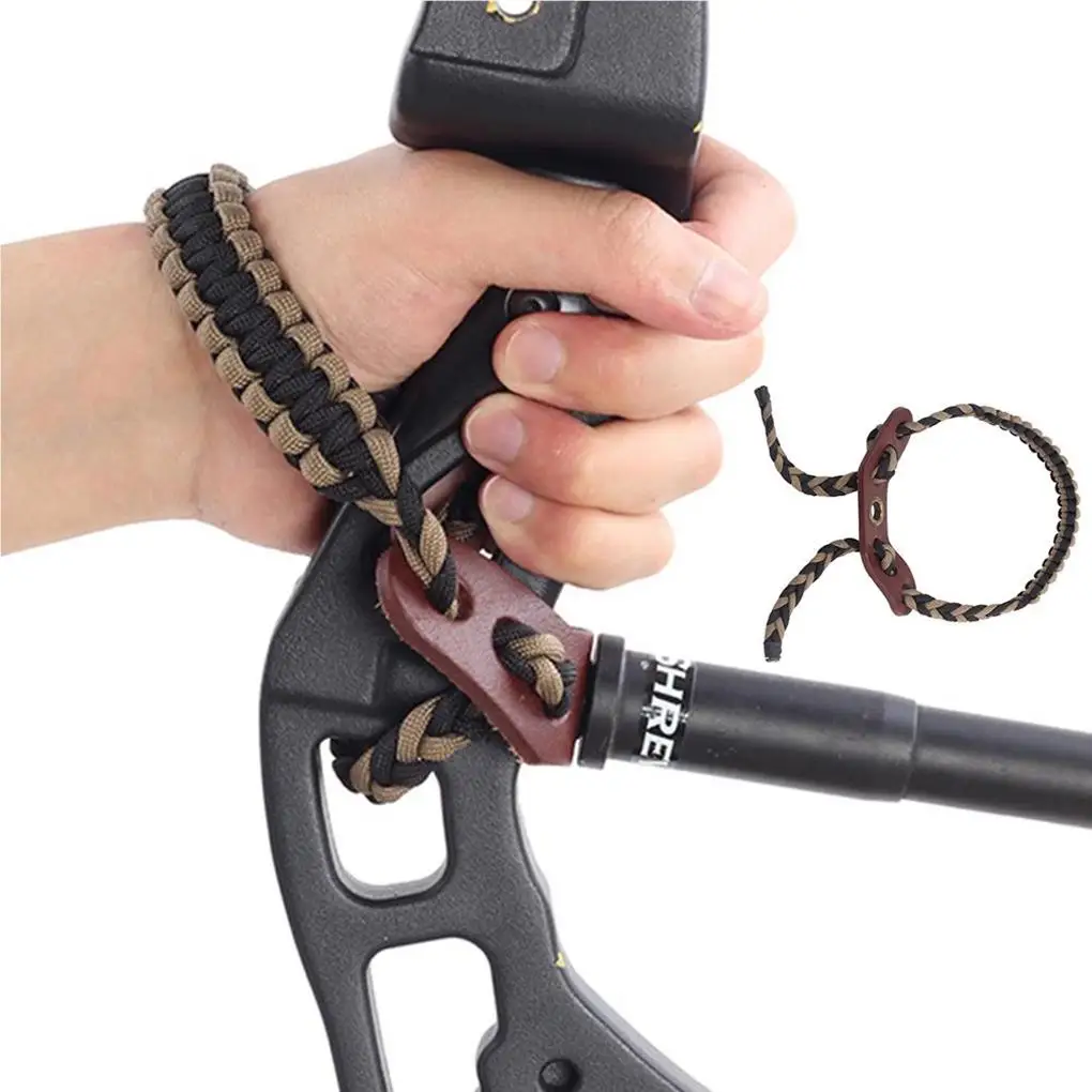 Braided Wrist Sling Tools Adjustable Outdoor Hanging Rope Equipment