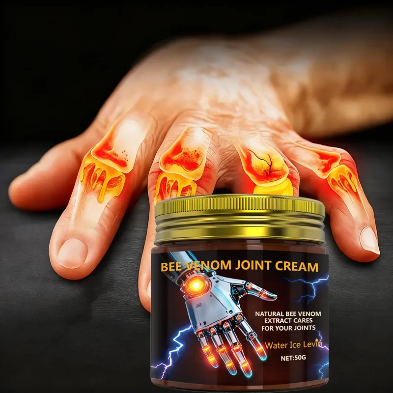 Bee Venom Joint Cream with Natural Extract & Hyaluronic Acid - Deeply Moisturizing Joint Care for All Skin Types