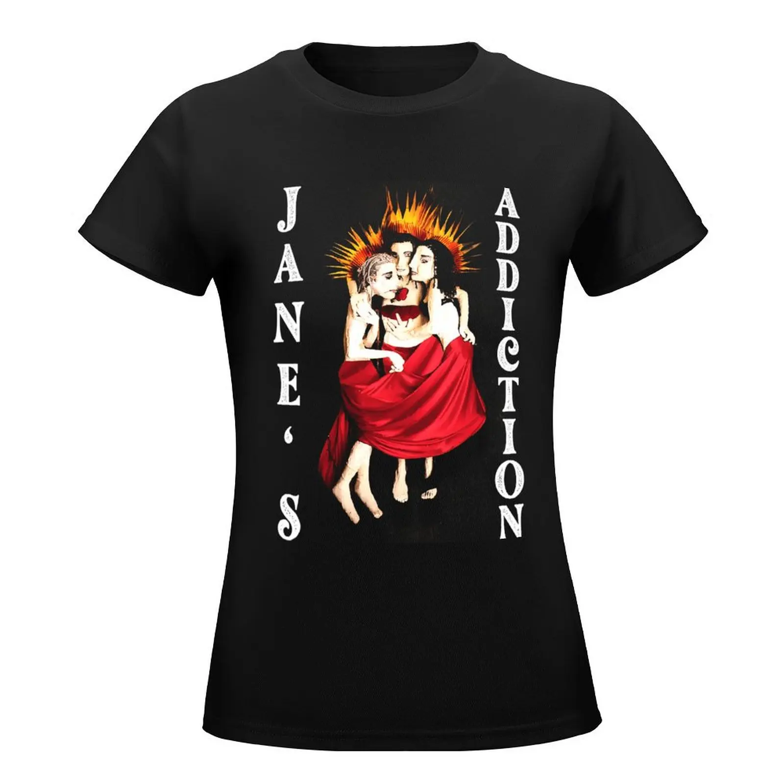 Jane's Nothing's Shocking- Jane's Rock Vintage T-Shirt Blouse new edition t-shirts for Women cotton