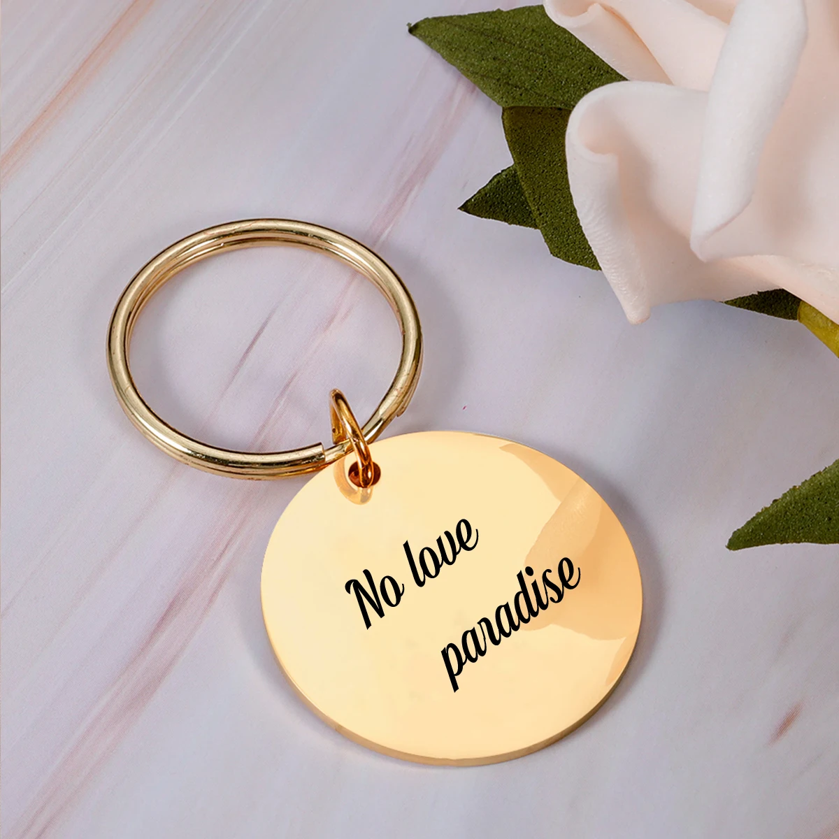 1 PC love Cartoon DIY Personalized Name Pets Name Tags Anti-lost ID Tag Personalized Stainless Steel Tag For Dog