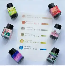 Mountain Moon Record Chromatography Dip Pen Fountain Pen Ink, Painting Drawing Ink 20ml/bottle