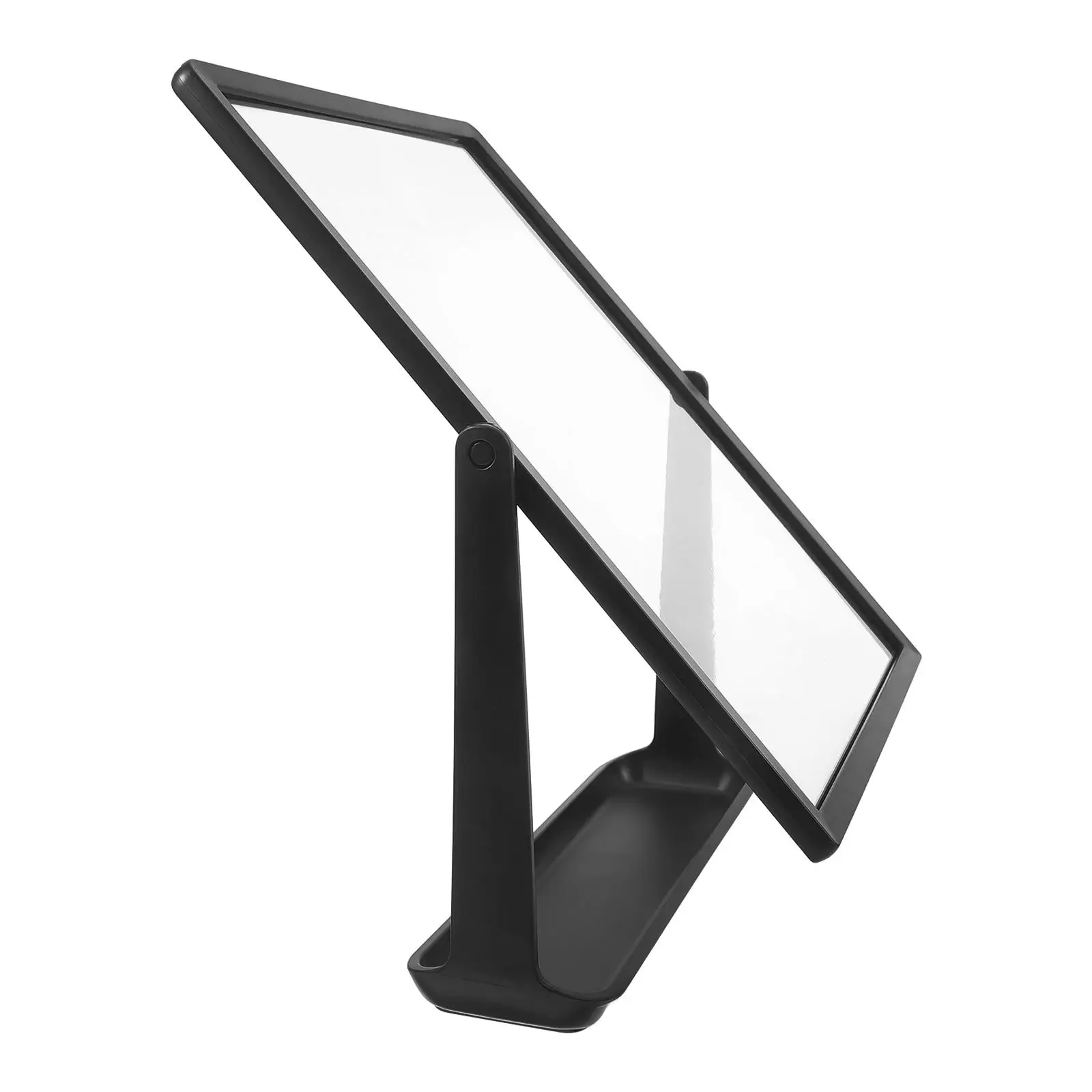 

Прозрачная двойная настольная подставка из ПММА, держатель для маркетинговых вывесок для меню, флаеров, фотографий, дизайн, прочная конструкция