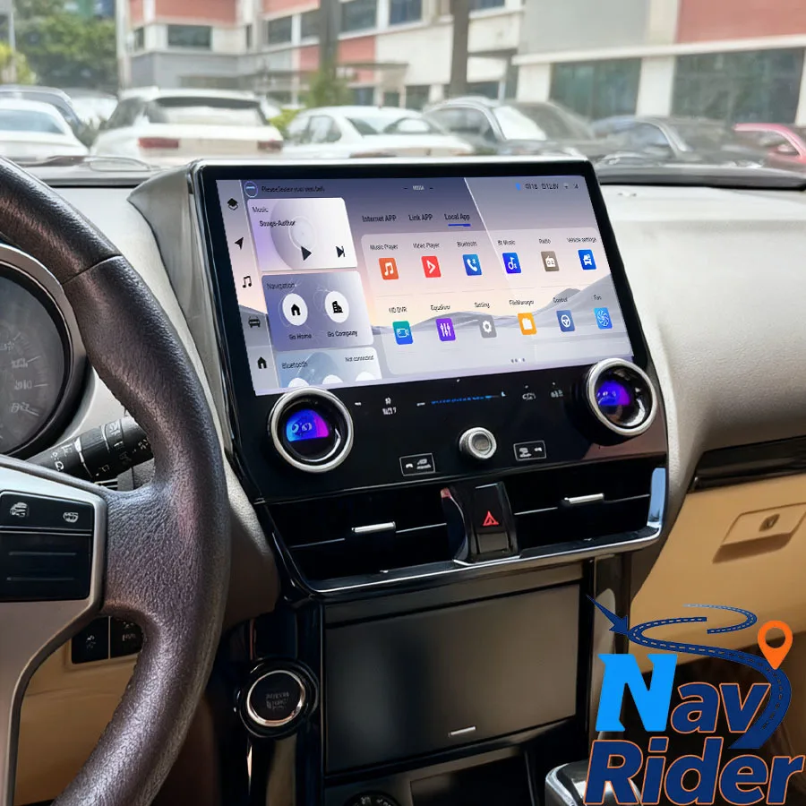 13.1inch Android Auto Car Radio For Toyota Land Cruiser Prado 2010-2022 CarPlay Multimedia Video Player GPS Stereo DSP Head Unit